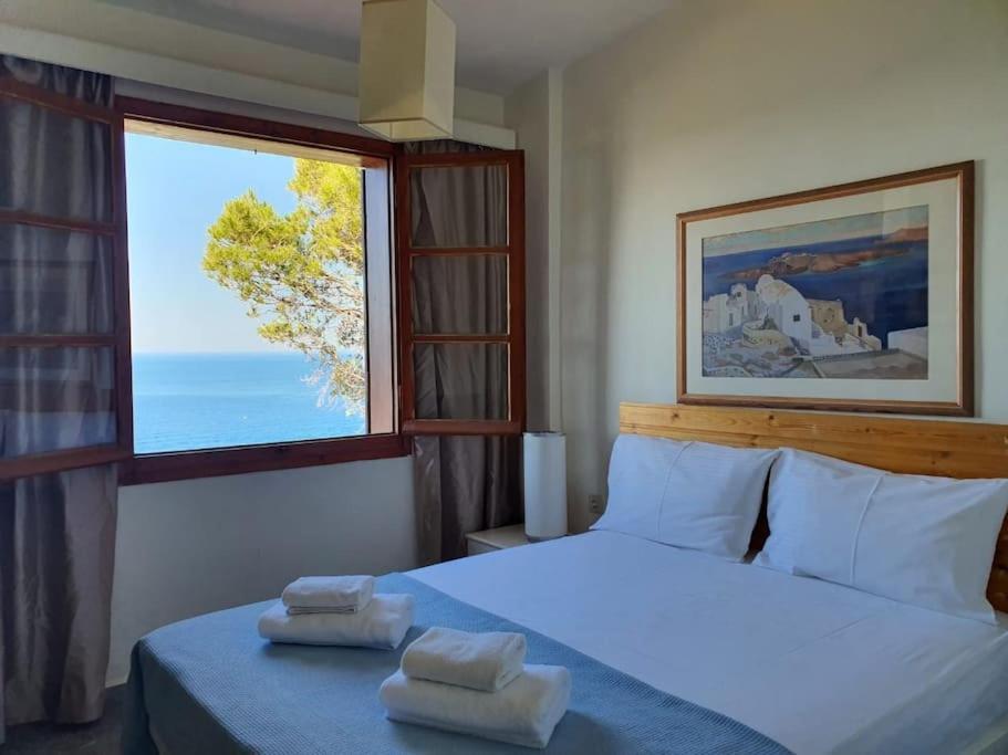 Endless Blue Villa - Amazing Sea View Agia Pelagia 외부 사진